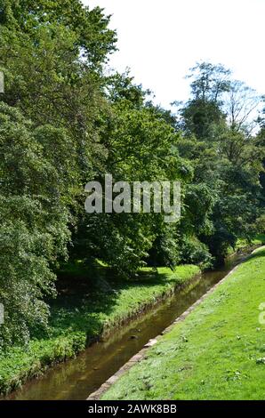 Im Freien in einem Kasseler Park Stockfoto