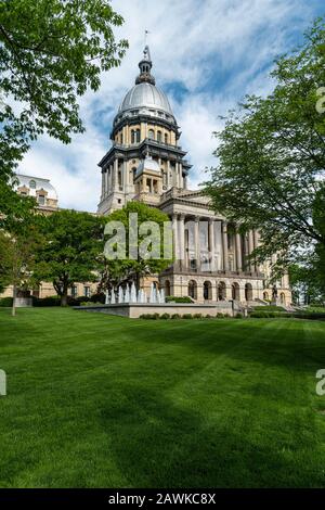 Illinois Sate Capitol Building, Springfield, Illinois. Stockfoto