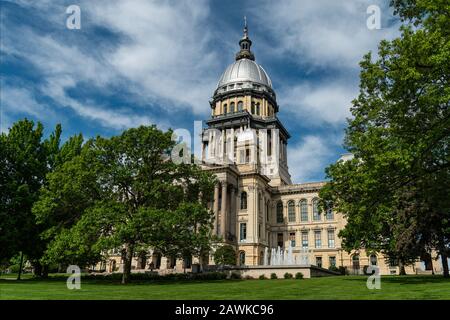 Illinois Sate Capitol Building, Springfield, Illinois. Stockfoto