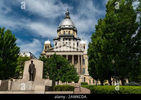 Illinois Sate Capitol Building, Springfield, Illinois. Stockfoto