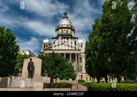 Illinois Sate Capitol Building, Springfield, Illinois. Stockfoto