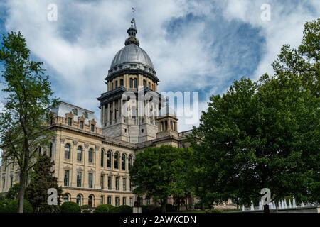 Illinois Sate Capitol Building, Springfield, Illinois. Stockfoto