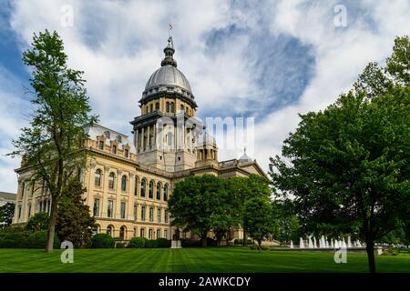 Illinois Sate Capitol Building, Springfield, Illinois. Stockfoto