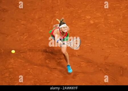 08-02-2020 TENNIS: Fed CUP: Nederland-WIT RUSLAND: Den HAAG Kiki Bertens NED während Fed Cup Niederlande- Weißrussland am Februar, 8 2020 in den Haag Niederlande. (Foto von: SCS/Sander Chamid/AFLO) Stockfoto