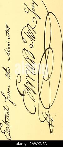 University of Pennsylvania: Die Verfahren zur Einweihung des neuen Gebäudes des Department of Law, 21. Und 22. Februar 1900. AW. 2 30. Inspektion des Gebäudes 3.30. Eröffnungsübungen und Dedicatioq von McKeanSharswood, aqd McMurtrie Halls.Addresses von Provost Harrison. Samuel Dickson, Esq., Vorsitzender des LawCommittee. William Draper Lewis, Tel. D., Dekan der Juristischen Fakultät. James Barr Ame.s, A. M., Dean der LawSchool der Harvard University. 8.30. Treffen in der American Academy of MusicAddresses durch Den Hon John Marshall Harlan, SeniorAssociate Justice of the Supreme Court o Stockfoto