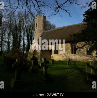 Allerheiligen Church, Horsey Stockfoto