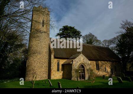 Allerheiligen Church, Horsey Stockfoto