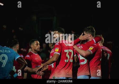 Salford City FC gegen Accrington Stanley - EFL-Trophäe Stockfoto