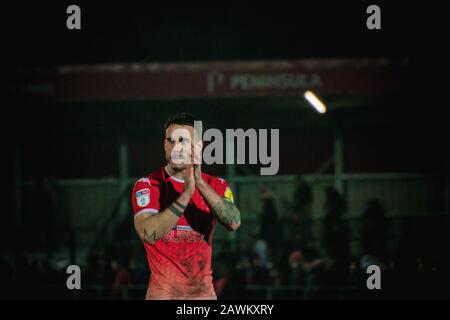 Salford City FC gegen Accrington Stanley - EFL-Trophäe Stockfoto