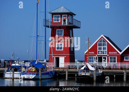 Bagenkop-Hafen, Langeland-Insel, Fünen, Dänemark, Skandinavien, Europa Stockfoto