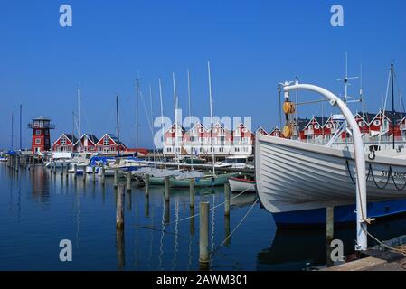 Bagenkop-Hafen, Langeland-Insel, Fünen, Dänemark, Skandinavien, Europa Stockfoto