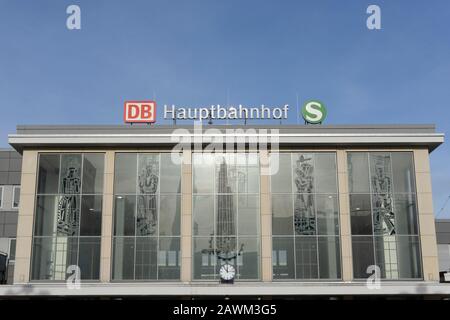 Hauptbahnhof, Dortmund, Ruhrgebiet, Nordrhein-Westfalen, Deutschland, Europa Stockfoto