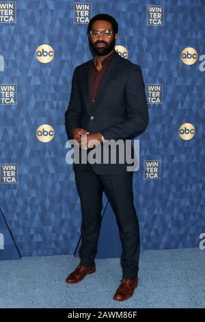 ABC Winter TCA Party Arrivals at the Langham Huntington Hotel on January 8, 2020 in Pasadena, CA Featuring: Nicholas Pinnock Where: Pasadena, California, United States When: 08 Jan 2020 Credit: Nicky Nelson/WENN.com Stockfoto