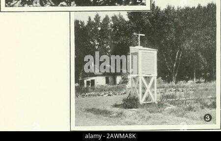 Journal of Agricultural Research . ^ .,"-•:.-., .^;:^* ^^^. Journal of Agricultural Research Vol. VI, Nr. 1 PLATE IVField Stations for the Collection of Weather Data at Rocky Ford, Colo., 1913: Abb. I.-Wetterschutz, Anemometer und Regenmesser am Rand des Zuckerrübenfeldes. Abb. 2.-Wetterschutz unter den Rübenpflanzen, zeigt Hygrothermograph und Cogpsychrometer. Abb. 3.-Wetterschutz der örtlichen Wetterstation etwa 5 km Fromzuckerrübenfeld. 27469 BIS 16 5 ZUSÄTZLICHE EXEMPLARE DIESER PUBLIKATION MAT WERDEN VOM SUPERINTENDENTEN DER DRUCKVERWALTUNG •WASHIN BESCHAFFT Stockfoto