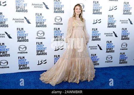 Olivia Wilde bei den 35. Annual Film Independent Spirit Awards 2020 im Zelt am Santa Monica Beach. Santa Monica, 8. Februar 2020. Nutzung weltweit Stockfoto