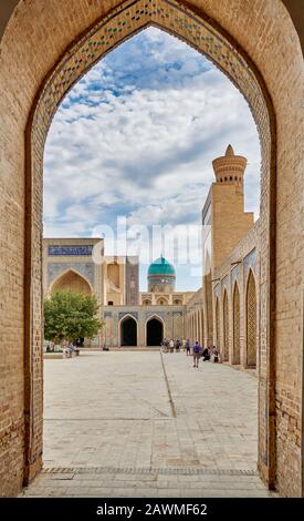 Kalon- oder Kaylon-Moschee, Buchara, Usbekistan, Zentralasien Stockfoto