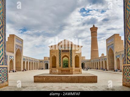 Kalon- oder Kaylon-Moschee, Buchara, Usbekistan, Zentralasien Stockfoto