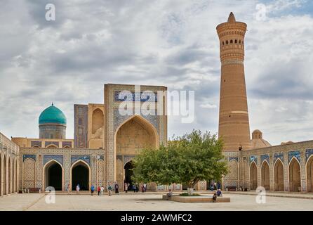 Kalon- oder Kaylon-Moschee, Buchara, Usbekistan, Zentralasien Stockfoto