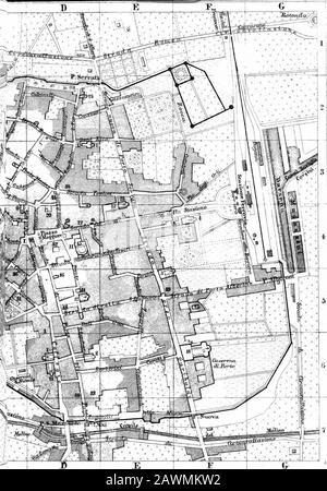 Italien: Handbuch für travellersFirst Part, Norditalien. DtSurtadt, Ed. Warner.. RAVENNA. 43. Route. 301 in den Besitz der Venezianer, unter denen sich ihr Wohlstand materiallyvermehrte; 1509 wurde sie von Papst Julius II. Erobert und bis zum Vertrag von Tolentino im Jahre 1796 den Staaten der Kirche unterstellt. Es wurde jedoch im Jahr 1815 wiederhergestellt, aber wieder von der päpstliche Dominionsins 1860 abgetrennt. Wer sich für die Geschichte der Kunst interessiert, wird dringend empfohlen, Tovisit Ravenna zu empfehlen, da keine andere Stadt in Italien eine solche Anzahl von Monu-ments, die meisten davon in guter Erhaltung, der Architektur enthält Stockfoto