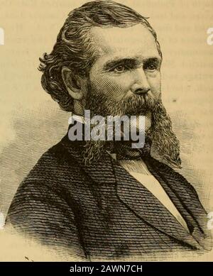 Die Geschichte der Union und der Middlesex Counties, New Jersey, mit Biografischen Skizzen vieler ihrer Prominenten Männer. Der randfather Isaac F.Randolph, ein wohlhabender und einflussreicher Bürger von NewBrooklyn, war ein Nachkomme der Fitz Randolphs, frühen Siedlerinnen in Woodbridge. Abraham, Sohn von Lewis Titsworth, war während der zischenden Manndeckung ein Handelsschneider bei Metuchen, untersequent ein Farmer, und starb im Mai von New Brooklyn, im Alter von dreiundsiebzig Jahren. Hewas wurde als Bürger für seine Integrität und seine Geschäftsbeziehungen hoch geschätzt; war Mitglied der SEV-Tenth-Day-Baptist-Kirche und für mehrere te Stockfoto