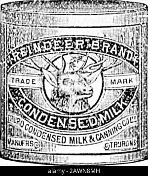 Daily Colonist (1894-09-28) . ^BR, SHIP -EATON HALL, CAPT. LAWKISON, Alle Ansprüche gegen tho abovo voHael müssen sich an den 29. Baturday, 29. Lust, an diesen Or boforo noon boforedodd. ROBT. Wal.D f; CO., Ltd."o2fl It lomplo Uuildlng, Fort Btrot. SEHEN SIE, DASS SIE DIE BEINDEERBRAND ERHALTEN. Für Reinheit, Geschmack, Reichtum, Haltenqualitäten und als aFood für Säuglinge und Invaliden ist die Rentiermarke nicht überboten. Alle guten Lebensmittelhändler halten es von Halifax nach Victoria. Agenten für British Columbia, MARTIN & ROBERTSON, Victoria und Vancouver. GRÖSSER UND GRAUER ALS JE ZUVOR. VICTORIAS AUSSTELLUNG WIRD Stockfoto
