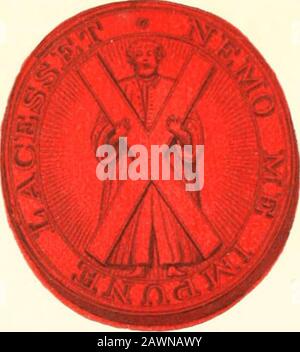 Lodge of Saint Andrew und The Massachusetts Grand LodgeConti et ducati, anno lucis 5756-5769 . Stockfoto