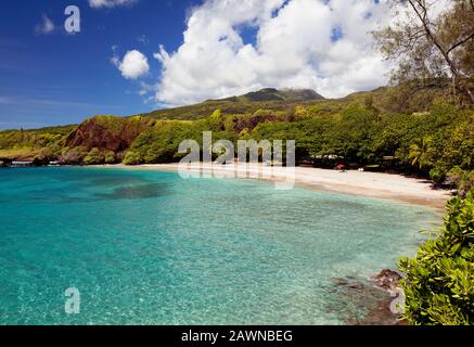 Ein schöner Tag am Hamoa Beach, Maui, Hawaii. Stockfoto