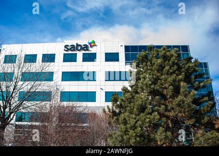 Die Büros von Saba Software im High-Tech-Bereich Kanata North beherbergen das Team hinter der in Ottawa geborenen Halogen Software, die von Saba im 20 Stockfoto