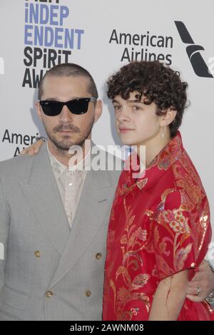 Shia LaBeouf, Noah Jupe 02/08/2020 2020 Film Independent Spirit Awards, die am Santa Monica Beach in Santa Monica, CA, abgehalten werden. Foto von K. Hirata / HNW / PictureLux Stockfoto