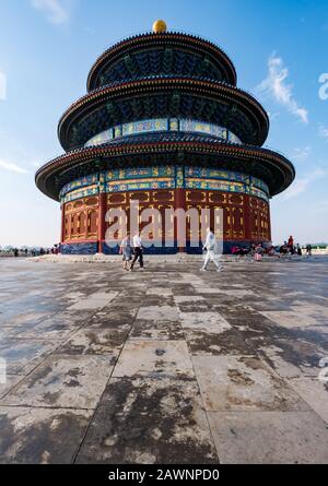 Saal des Betens für Gute Ernten, Tempel des Himmelskomplexes, Peking, China, Asien Stockfoto