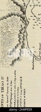 Ein Aussprechender Gazetteer und geographisches Wörterbuch der philippinischen Inseln, Vereinigte Staaten von Amerika mit Karten, Diagrammen und Illustrationen . "W. ^RI. * ... ?^/tj^ ^ Stockfoto