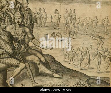 Amerika, das ist, die Ausbildung vnd Offenbahrung der neuen Welt: Deroselbigen Völcker, Gestalt, Sitten, Gebräuch, Policey vnd Gottesdienst . Dem /3aipf ennen ^c^Aden. ÄergemcineÖJJannpfTcgctnurem^eibiunemmen/ "NND muf; DaeerflgeborneÄmD/ fpeeoti ICrPatJuirt "cmZv ^ ÄndbJeine 53)?iif ter "uff die werfen niDer / "nd b(fninctaifo( mit den /)dnDenihr2lngefic^f befniDc) den^^ODT^ebret 5o&ln6. " iÖiefurnemb le^er^i"anDfe" nd JreunDin der SKutter/fregtDae ÄndWein mit ger^Tcr ( ^hrerbierungftin ium^onig.^ars^ nac ^f ommen die^Be iber / n ^elclje der SSJlüfter in einem^ ©ei^efcnfc / ^affeief Stockfoto