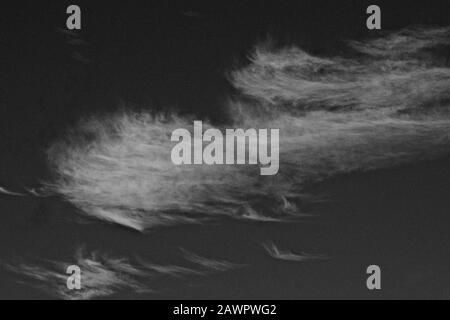 Winter Cloud Formationen über Canyon im Texas Panhandle Stockfoto