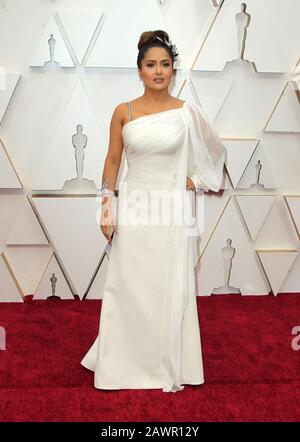 9. Februar 2020 - Hollywood, Kalifornien - Salma Hayek. 92. Annual Academy Awards der Academy of Motion Picture Arts and Sciences im Hollywood & Highland Center. (Kreditbild: © AdMedia über ZUMA Wire) Stockfoto