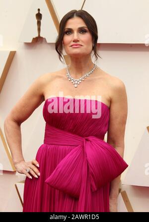 09. Februar 2020 - Hollywood, Kalifornien - Idina Mzel. 92. Annual Academy Awards der Academy of Motion Picture Arts and Sciences im Hollywood & Highland Center. Kredit:Admedia/MediaPunch Stockfoto