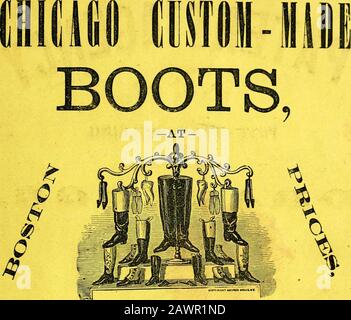 Allen County Gazetteer: Enthält ein Verzeichnis von Fort Wayne City, und historische und deskriptive Skizzen der verschiedenen Townships des Countys, auch ein Verzeichnis der Namen, der Besetzung und der Postadresse der Händler, Hersteller und Landwirte in allen County ... . BIDDDLE & HOAGLANDS UMFANGREICHE MEDIKAMENTENEINRICHTUNG. Columbia St., Oorne IMaiii.. Als ÄLTESTES MANUFACTlfRERS IM WEST EstalDLislied in 184RO Verkaufen Wir Stiefel zu neuen Eogland-Preisen, wodurch der Country Merchanon mit dem Western Jobber gleichgestellt wird. Wir haben, werden und beabsichtigen, Stiefel 20 PROZENT CH zu verkaufen Stockfoto