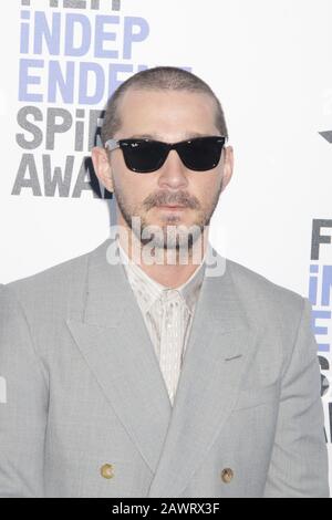 Shia LaBeouf 02/08/2020 2020 Film Independent Spirit Awards am Santa Monica Beach in Santa Monica, CA Photo von Kazuki Hirata/HollywoodNewsWire.Co Stockfoto