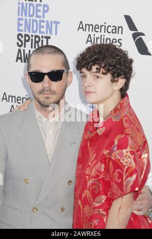 Shia LaBeouf, Noah Jupe 02/08/2020 2020 Film Independent Spirit Awards am Santa Monica Beach in Santa Monica, CA Photo von Kazuki Hirata/HollywoodNewsWire.Co Stockfoto