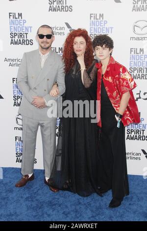 Shia LaBeouf, Alma Har'el, Noah Jupe 02/08/2020 2020 Film Independent Spirit Awards am Santa Monica Beach in Santa Monica, CA Photo von Kazuki Hirata/HollywoodNewsWire.Co Stockfoto