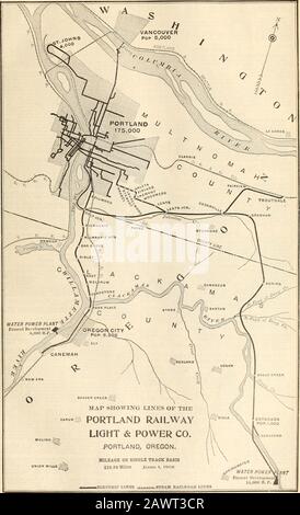 Die Handels- und Finanzchronik . TH STREET RY.- ORGANISATION.-Chartered am 3. Januar 1900 als Pembroke St. Ry.um eine Eisenbahn In den Städten ol Pembroke und Kingston zu betreiben. Sept.1900 wurde mit der Plymouth & Kingston Street Ry. und dem Brockton & Plymouth ST Reet Ry. Konsolidiert, und im Nov. 1900 änderte sich der Name als above.in Feb. 1907 Mass. M Kommission die Befugnis, ein Freightgeschäft In den Städten OI Whitman, Hanson nml Pembroke, zu führen. Franchise unbefristet. Lager UND flONDS.- Datum. Interesse. Oulsturulliw. Reife. Stock 5 105.000 (100 US-Dollar) - 295.000 US-Dollar 1. Hypothek 300.000 US-Dollar Gold 1:100 1 g J Stockfoto