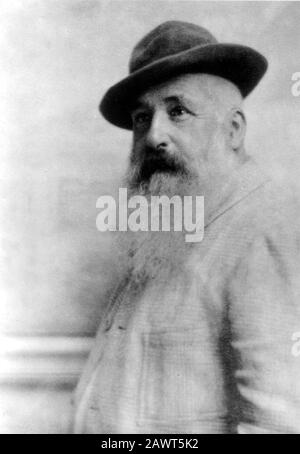 Der berühmteste französische Impressionist Claude MONET ( 1840 - 1926 ) - IMPRESSIONISMUS - IMPRESSIONISTA - IMPRESSIONISMO - KUNST - ARTE - PITTURA Stockfoto