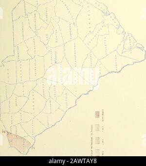 Klimatologische Daten, South Carolina. 5 y^ â / ^â / / LU -K z 2O UJ V. l- K o O âi i r - â y â &lt; r  / V^ O V / , ^ J;^ ^ UJ - ^â¢ 1 ^/ / s ?; 1 D . 88 KLIMATOLOGISCHER BERICHT: ABSCHNITT VON SOUTH CAROLINA. NOVKMBER, 1906. TÄGLICHE NIEDERSCHLÄGE SCHÄUMEN SOUTH CAROLINA, NOVEMBER 1906. Tag des Monats. A I 2 3 4 5 6 7 8 9 10 II 12 13 14 15 1i6 â¢17 19 20 21 22 23 24 25 26 27 28 29 30 31 &   75 .40 . 101,00,60 1 â¢251,00 â¢330,95 Anderson. .:. .05.18 â¢75 T^.= .38.02 .02 â¢03 BarkudMle BiUfsburg â 70 .â 36â 59 â¢54 T. T. 1.050.420 80 .04T. .02 TJ(^iinettPviUe . 21. 20 Bhiokville 0. 9 Stockfoto