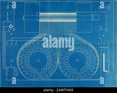 Untersuchung der Eigenschaften von gekühltem Gusseisen als Material für Permanentmagnete. E obige Aussagen wir haben nur eine Bewundbarkeit der vielen Fälle, in denen Permanentmagnete eingesetzt werden, und wo Konstanz wünschenswert ist, und manchmal absolut notwendig dargestellt. Dr. Dr. Dr. Dr. Freeman vom Armor Institute of Technology hat einige Experimente nach dieser These gemacht, aber keines der Magnets getestet, die er gemacht hat. Es V/AS also auf seinen Vorschlag hin, dass wir dieses Thema aufgreifen. Es ist interessant, hier zu beachten, dass nur solche Metals  LW AT  , die ein Atomgewicht von 5^ bis 5R haben, magnetisch sind oder CA sind Stockfoto