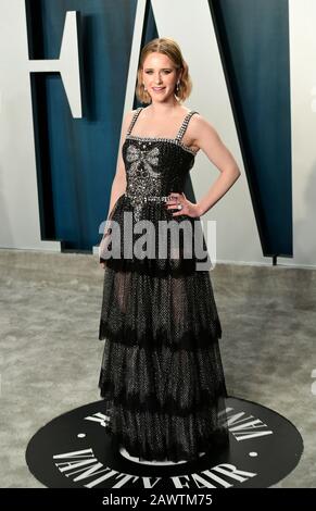 Rachel Brosnahan besucht die Oscar-Party der Vanity Fair im Wallis Annenberg Center for the Performing Arts in Beverly Hills, Los Angeles, Kalifornien, USA. Stockfoto