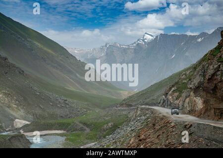 Landschaft am Zoji La Pass, Jammu und Kashmir, Indien Stockfoto