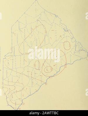 Klimatologische Daten, South Carolina. RALEIGH, N. C. WEATHER BUREAU, BÜRO, 25. AUGUST 1906. -H&lt;1 &lt; ^. 1 1 Y, liHu;. CLIMATOLOOOKWI, KKIOLIT: SOUTH OAIIOLINA SKOTKMN. 61 11. S. DIvrAUTMlvNT OV ACRICUI/rurl-;, CLIMATOl.OClfAI. SL-RVICE I OK TllK WETTER HUKEAU. ZENTRALE: A^ASHINGTON, D. C. SOUTH CAR0IIIR4R SECTIO^L,J. W. BAUER, Sektionsleiter. Vol.- IX CoiAiMHiA, S. C, Juli 1906. Nr. 7. ALLGEMEIN, ZUSAMMENFASSUNG. Ilie Wuth^T diiriiio: Der gegenwärtige iiKmtli hat am ehesten den Juli krank IStU kranker Respekt vor Tempenitiirt, Nvinfal], und Bewölkung wieder aufgewüßt. Die Averasre tenip^rature war etwas Hi Stockfoto
