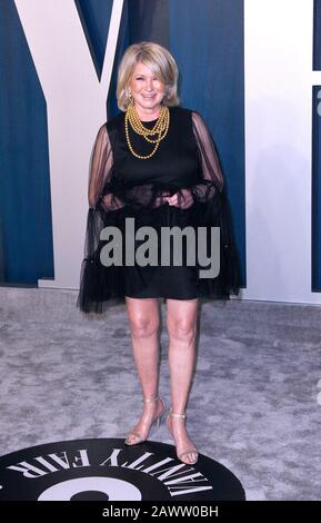 Beverly Hills, USA. Februar 2020. Beverly HILLS, KALIFORNIEN - 9. FEBRUAR: Martha Stewart besucht die Vanity Fair Oscar Party 2020 im Wallis Annenberg Center for the Performing Arts am 9. Februar 2020 in Beverly Hills, Kalifornien. Foto: Crash/imageSPACE Credit: Imagespace/Alamy Live News Stockfoto