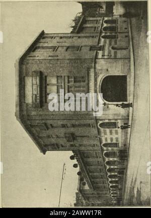 L'architectureLe passé.--Le présent. Abb. 8i. - Lycée Jules Ferry.(Coupe). Limportante économie que son Mode dexécution a permis deréaliser, comparativement à dautres établissements analog, mais construits dans dautres conditions. Jattirerai également lAchtung sur les bâtiments dus âM. François Lecoeur pour le Service de la Administration desPostes, dont lun exécuté, cité Martignac à Paris, a déjà étépublié, et qui est fort apprécié par ladministration et par ceux denos confrères qui, sans parti pris décole, consentent à étudier unédifice avant de proncer sur vale sur valle. Je me bornerai C Stockfoto