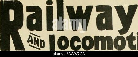 Eisenbahn- und Lokomotivbau . Rue Boiler Washerand Tester SENDEN FÜR KATALOG Rue Manufacturing Co. 228 Cherry Street Philadelphia, PA. Hersteller von Injektoren, Auswerfer. Mnller Unterlegscheiben und Prüfgeräte, Kesselprüfungen, Chect Valres. DUNERCAR SCHRÄNKE DUNER CO.. Enneerin) 4^0 Lok A Practical Journal of Motive Power, RoUing Stock and Appliances Vol. XXIV 114 Liberty Street, New York, September, 1921 Nr. 9 Physical and Operatino; Bedingungen auf der Denver & Salt Lake Railroad Der Verkehr Und Ergebnisse einer Kürzlich Durchgeführten Demonstration der automatischen Straight Air Brake The Denver & Salt Lak Stockfoto
