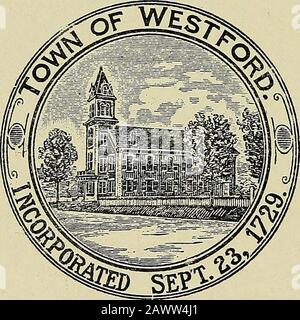 Der alte Middlesex mit kurzen biografischen Skizzen der Männer, die das Land seit seiner Ansiedlung offiziell bedient haben. Stockfoto